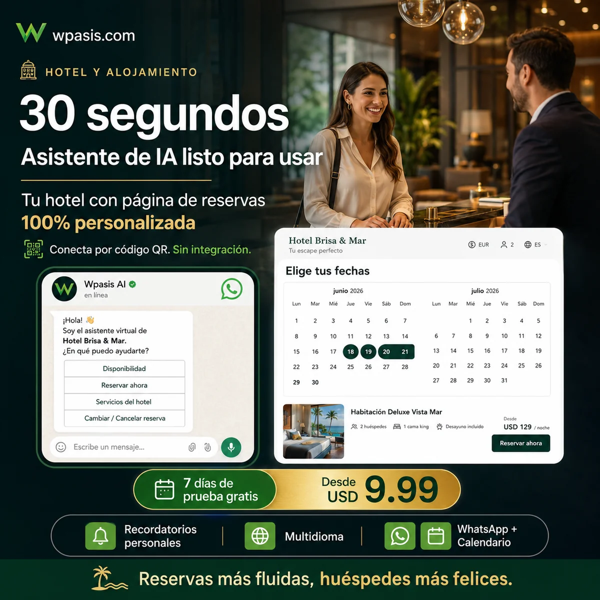 WpAsis s04-hotel-hospitality sistema de citas WhatsApp AI