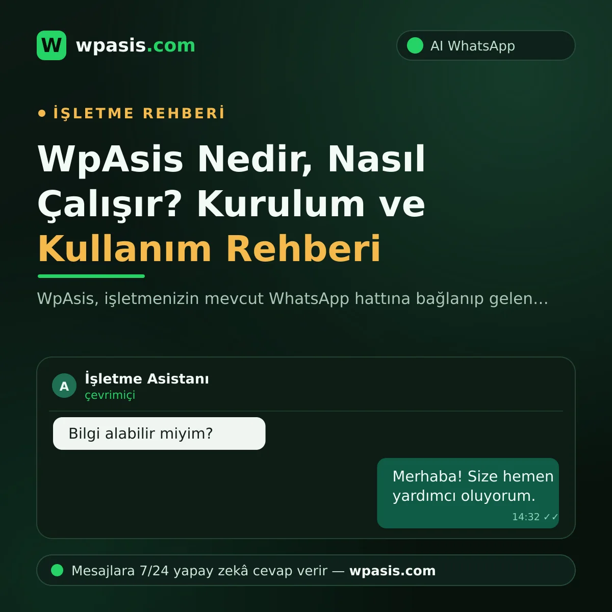 WpAsis Nedir, Nasıl Çalışır? Kurulum ve Kullanım Rehberi