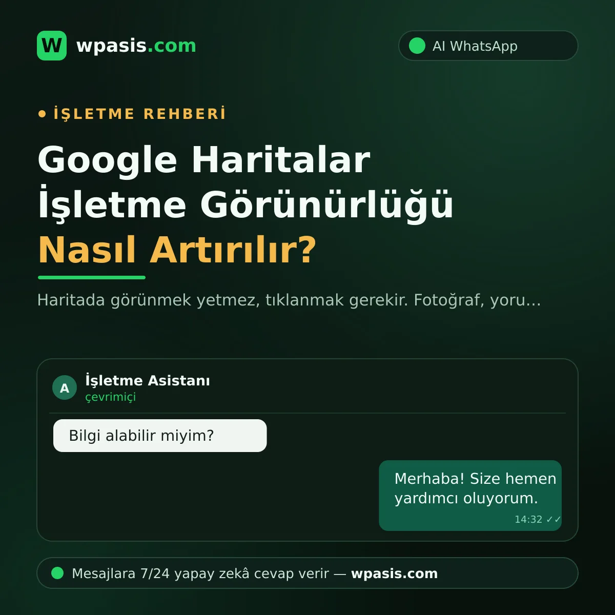 Google Haritalar İşletme Görünürlüğü Nasıl Artırılır?