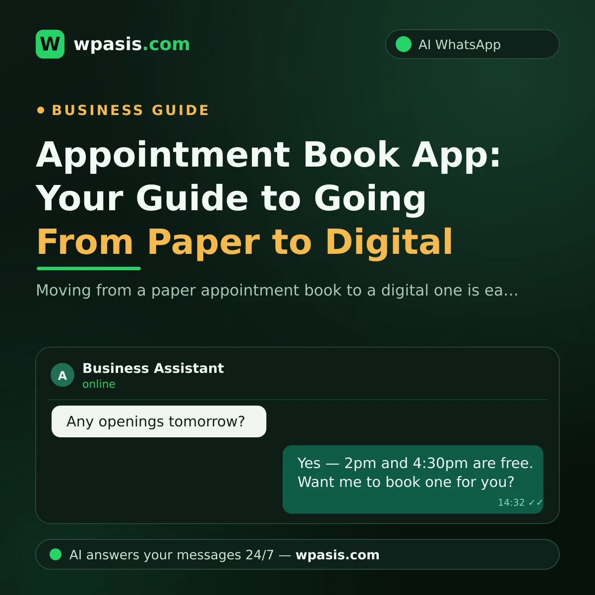 Appointment Book App: Your Guide to Going From Paper to Digital