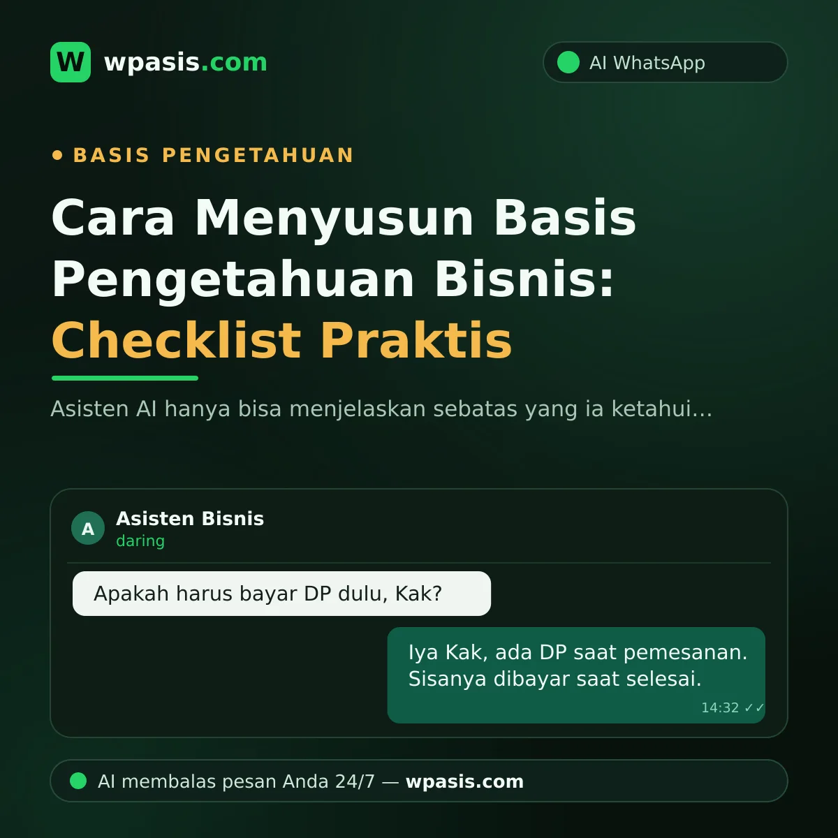 Cara Menyusun Basis Pengetahuan Bisnis: Checklist Praktis