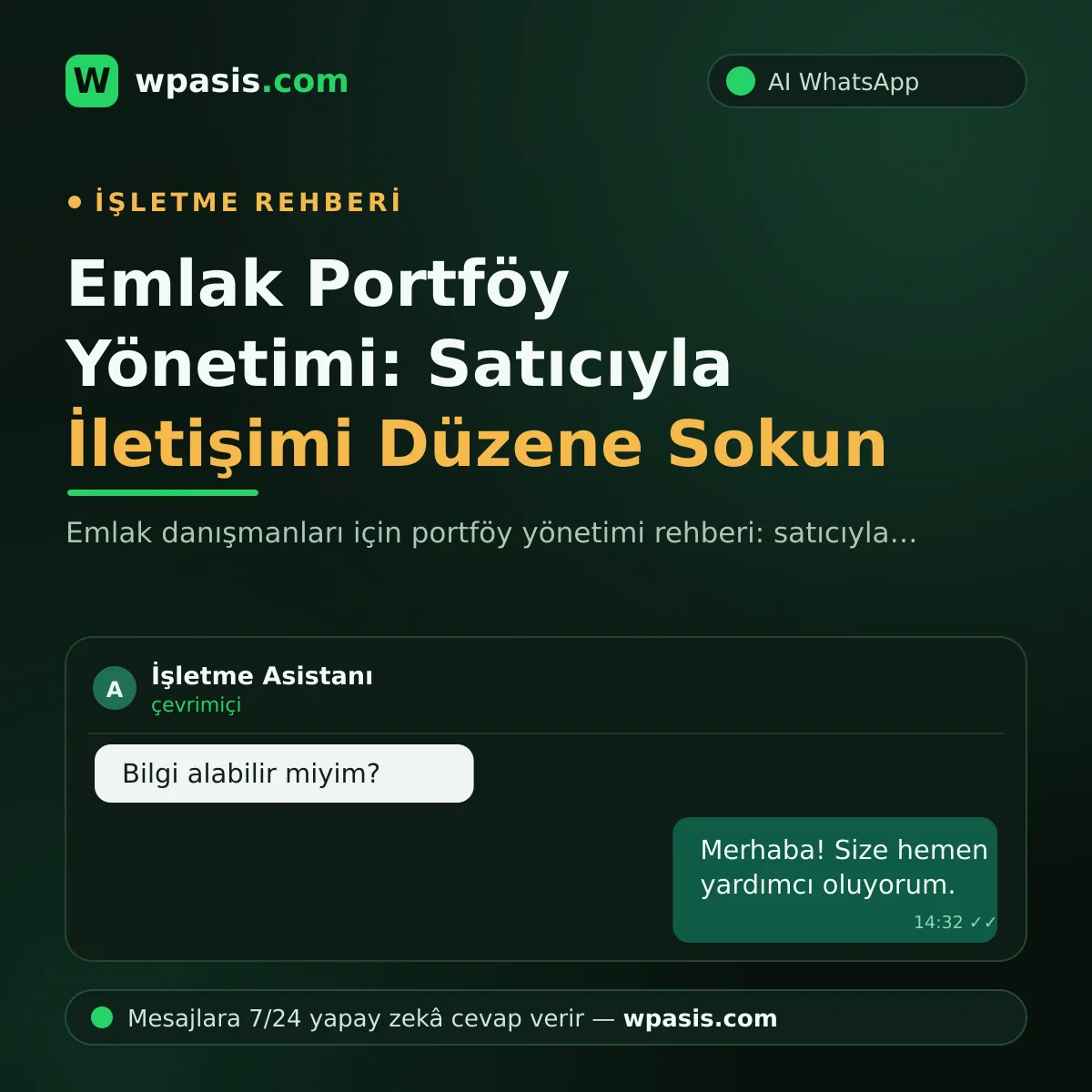 Emlak Portföy Yönetimi: Satıcıyla İletişimi Düzene Sokun
