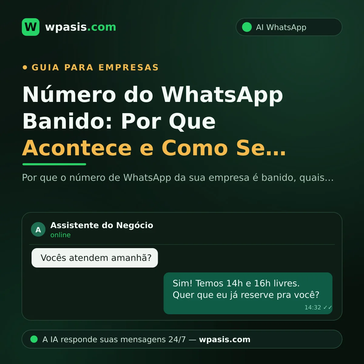 Número do WhatsApp Banido: Por Que Acontece e Como Se Proteger