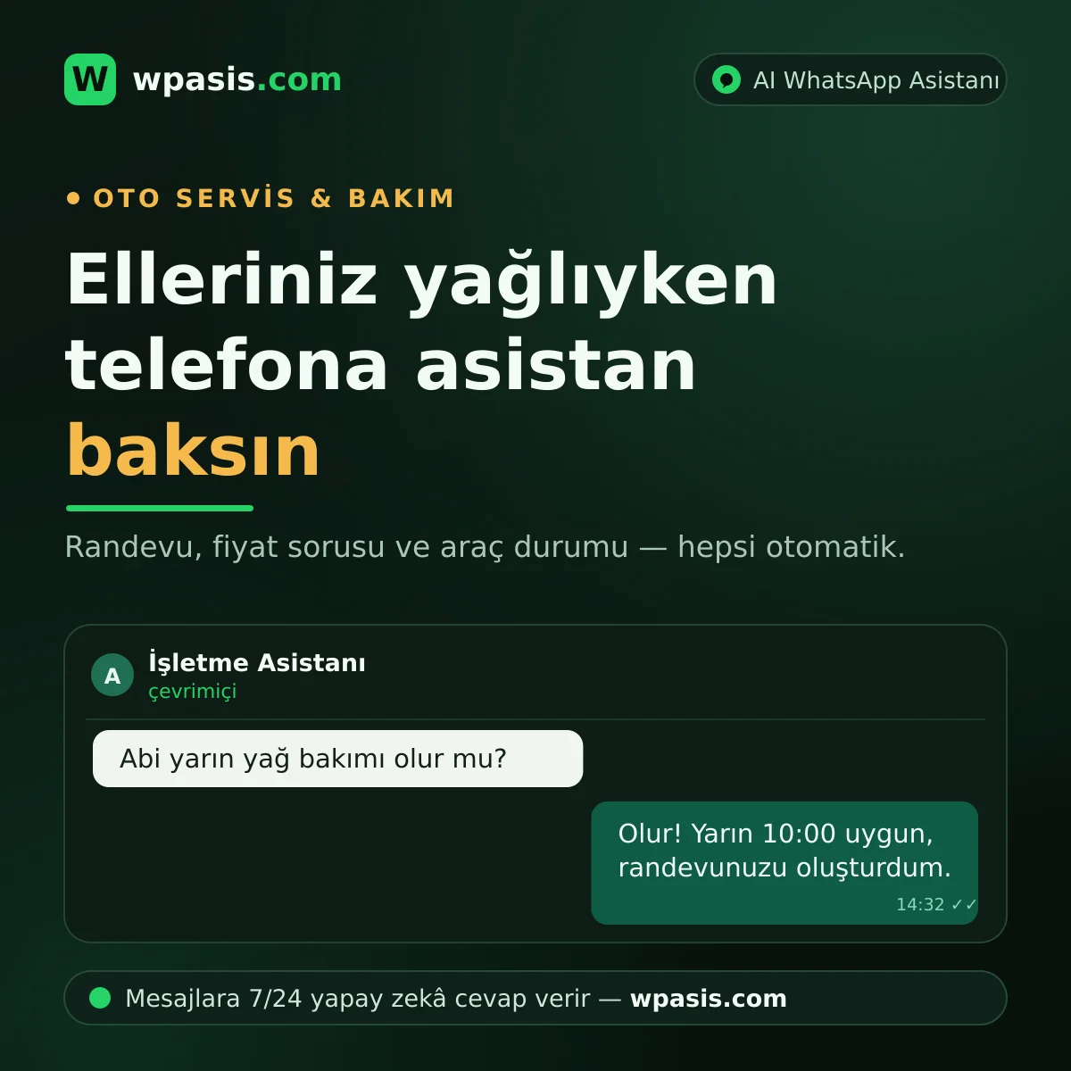 Oto Servis Randevu Programı: Elleriniz Yağlıyken Randevu Kaçırmayın