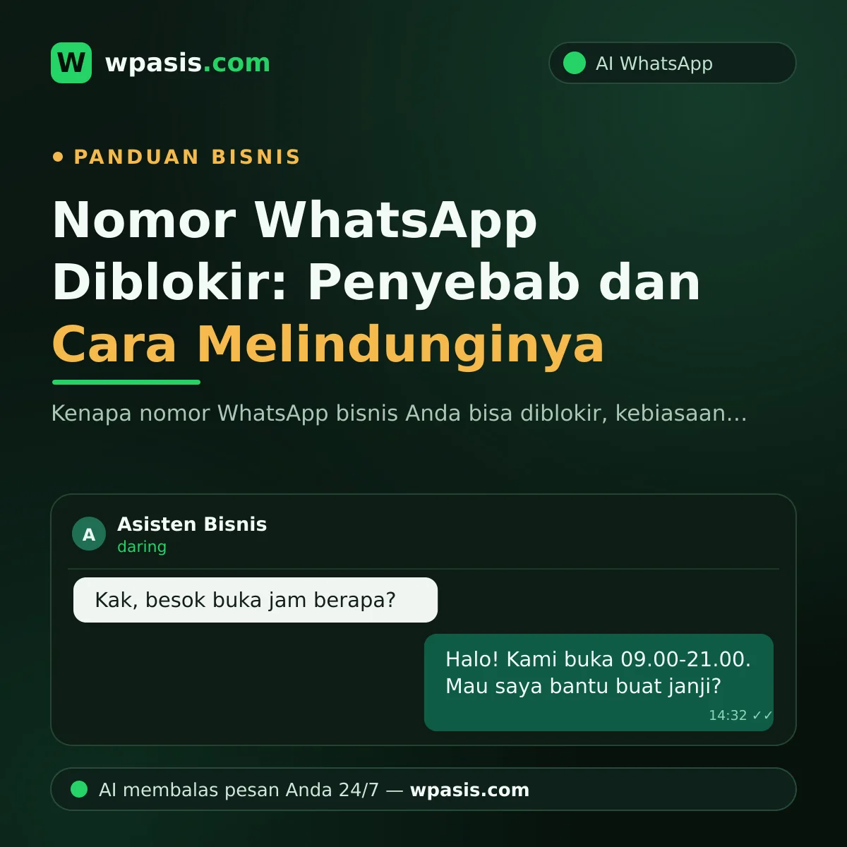 Nomor WhatsApp Diblokir: Penyebab dan Cara Melindunginya