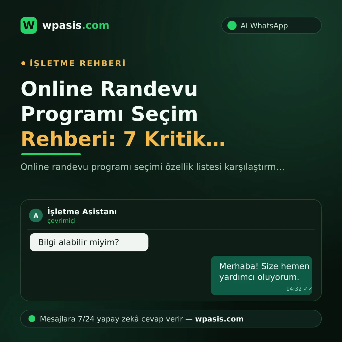 Online Randevu Programı Seçim Rehberi: 7 Kritik Kriter
